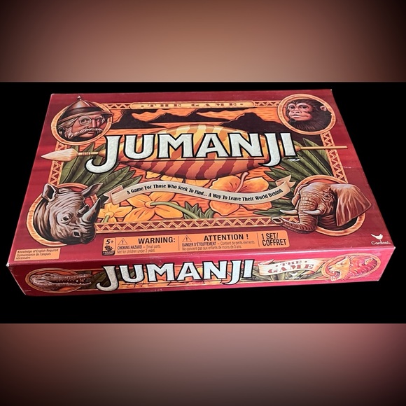 Retro Complete Jumanji Board Game - Picture 1 of 3